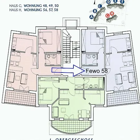 Lägenhet Residenz Bellevue 58 Cc Herrmann Zinnowitz